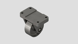 View of a 3d caster assignment